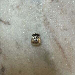 Money Bag Pandora Charm - Retired